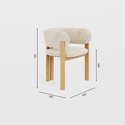 Jedálenská stolička BRUNO