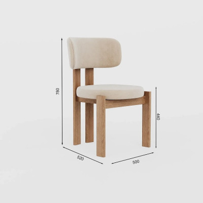 Jedálenská stolička NOMO